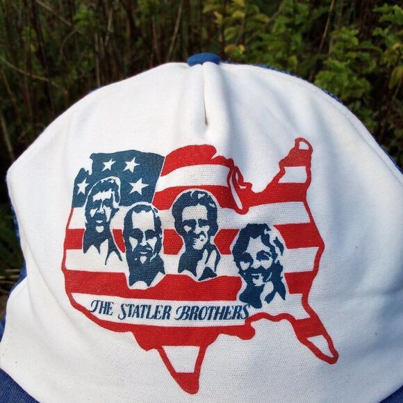 Vintage The Statler Brothers Snap Back Trucker Hat Cap - Picture 2 of 7